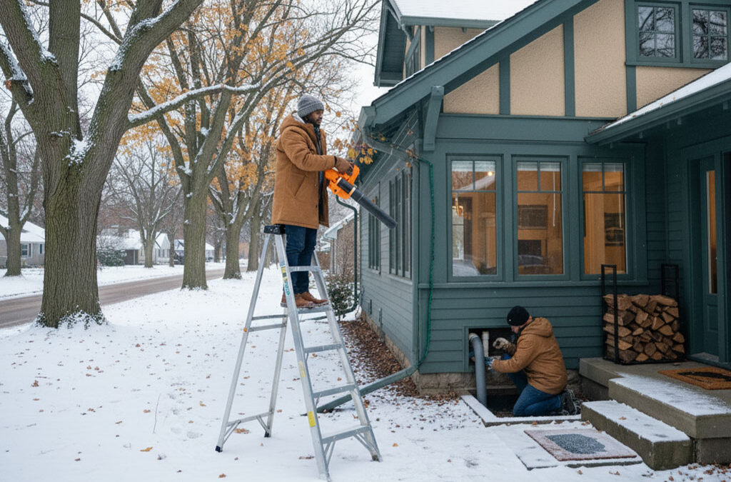 The Michigan Homeowner’s Ultimate Winter Prep Checklist: Stop Frozen Pipes, Prevent Ice Dams, and Save on Heating Bills